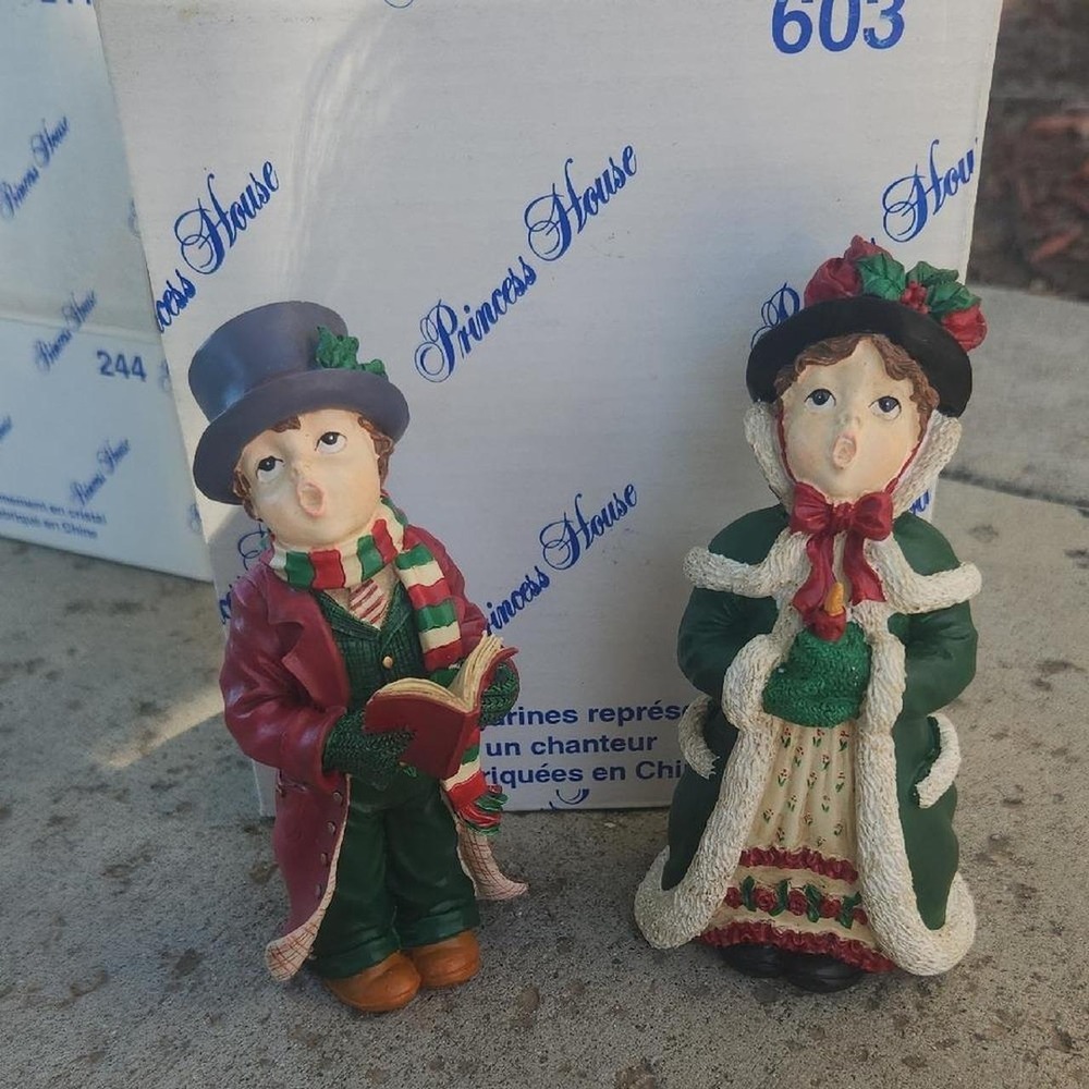Princess House Carolers figurines